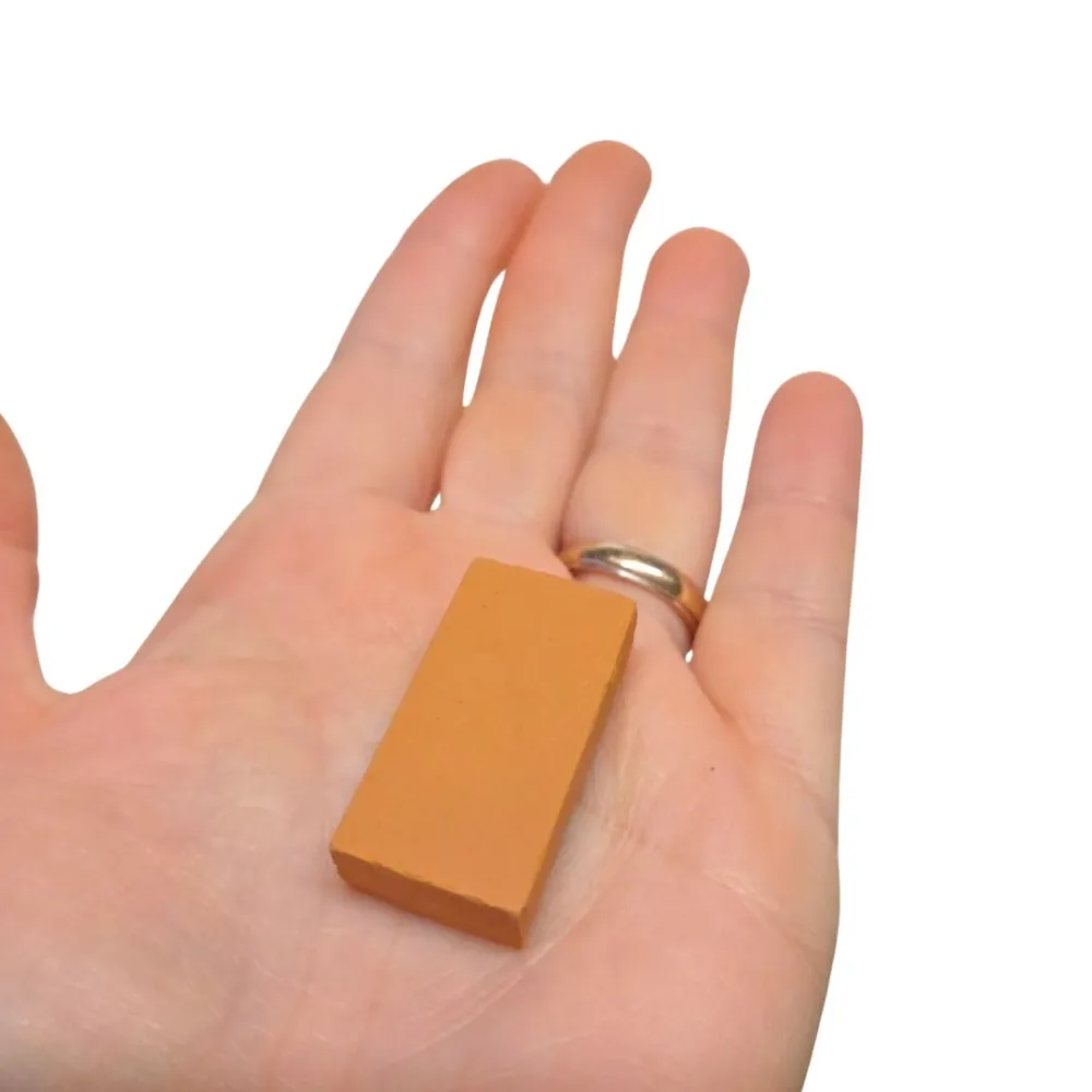 Confezione da 50 pezzi mattoni in terracotta per statue da 30 cm